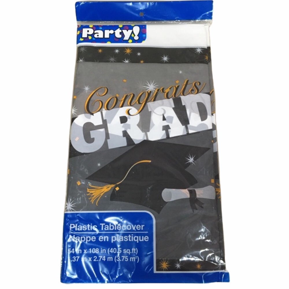 Classic Color Congrats Grad Graduation Table Cover